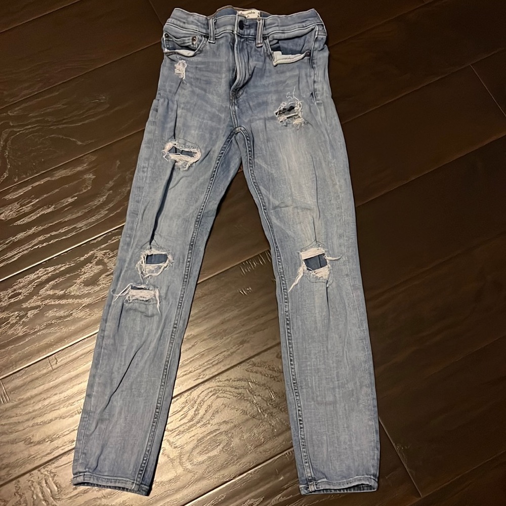 Abercrombie kids super skinny boys jeans size 15/16